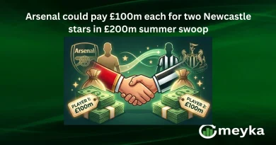 Arsenal could pay £100m each for two Newcastle stars in £200m summer swoop