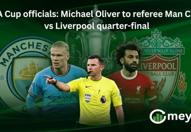 FA Cup officials: Michael Oliver to referee Man City vs Liverpool quarter-final