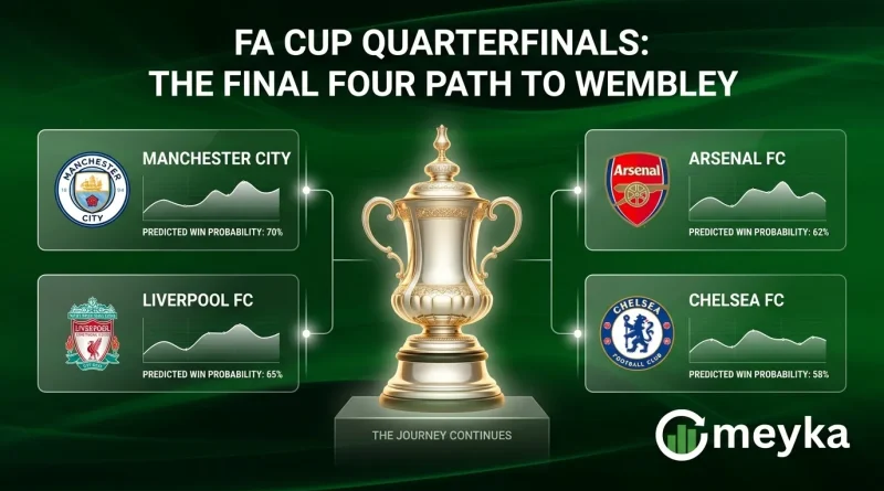 FA Cup Quarterfinal Predictions: Manchester City, Liverpool FC, Arsenal FC & Chelsea FC Eye Semifinals
