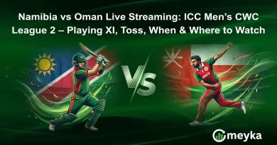 Namibia vs Oman Live Streaming: ICC Men’s CWC League 2 – Playing XI, Toss, When & Where to Watch