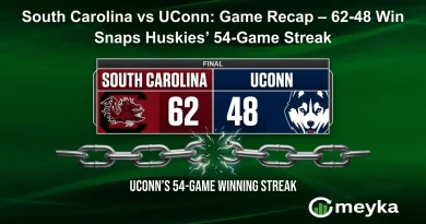 South Carolina vs UConn: Game Recap – 62-48 Win Snaps Huskies’ 54-Game Streak