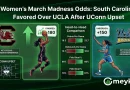 Women’s March Madness Odds: South Carolina Favored Over UCLA After UConn Upset