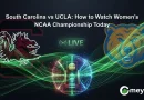 South Carolina vs UCLA: How to Watch Women’s NCAA Championship Today