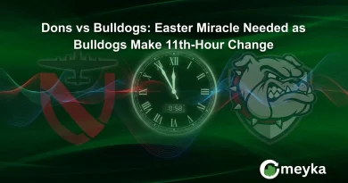 Dons vs Bulldogs: Easter Miracle Needed as Bulldogs Make 11th-Hour Change