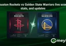 Houston Rockets vs Golden State Warriors live score, stats, and updates