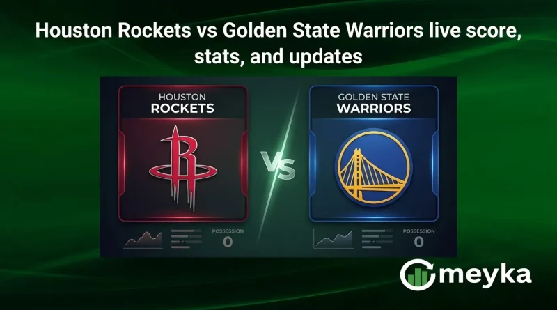 Houston Rockets vs Golden State Warriors live score, stats, and updates