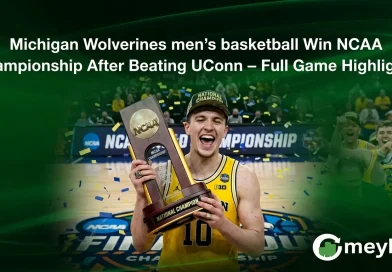 Michigan Wolverines men's basketball Win NCAA Championship After Beating UConn – Full Game Highlights