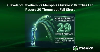Cleveland Cavaliers vs Memphis Grizzlies: Grizzlies Hit Record 29 Threes but Fall Short