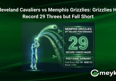 Cleveland Cavaliers vs Memphis Grizzlies: Grizzlies Hit Record 29 Threes but Fall Short