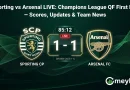 Sporting vs Arsenal LIVE: Champions League QF First Leg – Scores, Updates & Team News