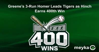 Greene’s 3-Run Homer Leads Tigers as Hinch Earns 400th Win