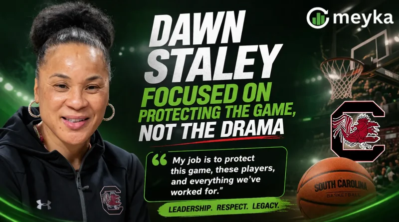 Dawn Staley Focused on Protecting the Game, Not the Drama