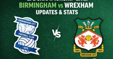EFL Championship LIVE Birmingham vs Wrexham Updates & Stats