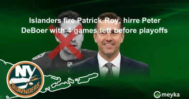 Islanders fire Patrick Roy, hire Peter DeBoer with 4 games left before playoffs
