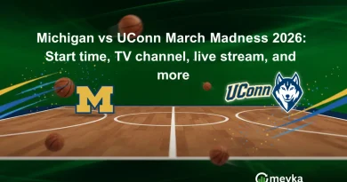 Michigan vs UConn March Madness 2026: Start time, TV channel, live stream, and more