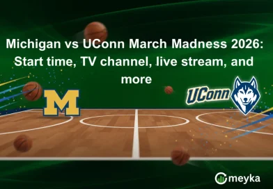 Michigan vs UConn March Madness 2026: Start time, TV channel, live stream, and more