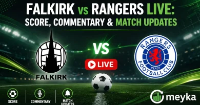 Falkirk vs Rangers LIVE Score, Commentary & Match Updates