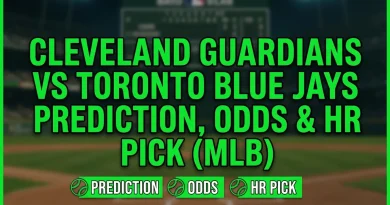 Cleveland Guardians vs Toronto Blue Jays Prediction, Odds & HR Pick (MLB)