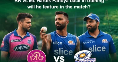 RR vs MI: Hardik Pandya back in training – will he feature in the match?