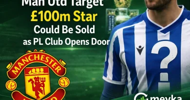 Man Utd Target £100m Star Could Be Sold as PL Club Opens Door