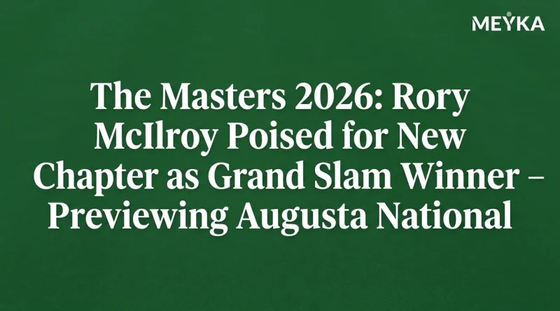 The Masters 2026: Rory McIlroy Poised for New Chapter as Grand Slam Winner – Previewing Augusta National