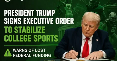 President Trump Signs Executive Order to Stabilize College Sports, Warns of Lost Federal Funding