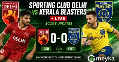 Sporting Club Delhi vs Kerala Blasters LIVE Score Updates, SCD 0-0 KBFC