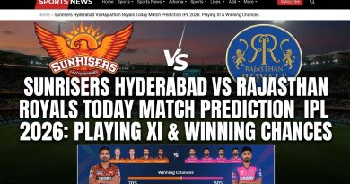 Sunrisers Hyderabad vs Rajasthan Royals Today Match Prediction IPL 2026: Playing XI & Winning Chances