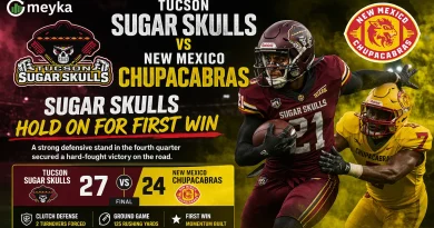 Tucson Sugar Skulls vs New Mexico Chupacabras Sugar Skulls Hold On for First Win