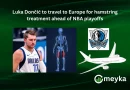 Luka Dončić to travel to Europe for hamstring treatment ahead of NBA playoffs