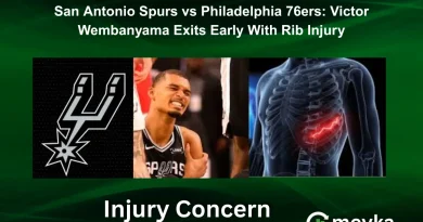 San Antonio Spurs vs Philadelphia 76ers: Victor Wembanyama Exits Early With Rib Injury