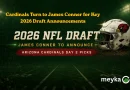 2026 NFL Draft: James Conner to Announce Arizona Cardinals Day 2 Picks