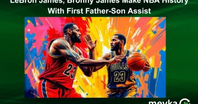 LeBron James, Bronny James Make NBA History With First Father-Son Assist