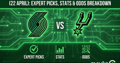Portland Trail Blazers vs San Antonio Spurs Prediction (22 April): Expert Picks, Stats & Odds Breakdown
