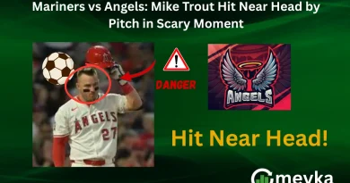 Mariners vs Angels: Mike Trout Hit Near Head by Pitch in Scary Moment
