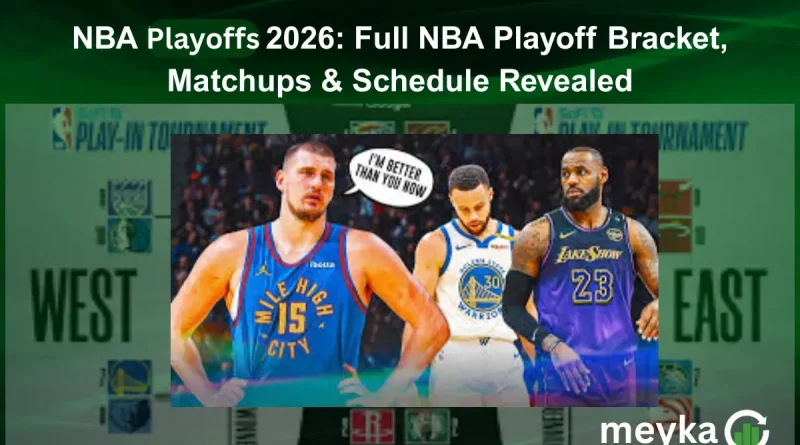 NBA pLayoffs 2026: Full NBA Playoff Bracket, Matchups & Schedule Revealed