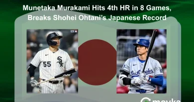 Munetaka Murakami Hits 4th HR in 8 Games, Breaks Shohei Ohtani’s Japanese Record