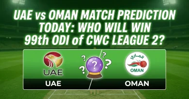 UAE vs Oman Match Prediction Today: Who Will Win 99th ODI of CWC League 2?