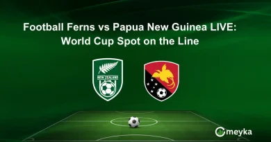 Football Ferns vs Papua New Guinea LIVE: World Cup Spot on the Line