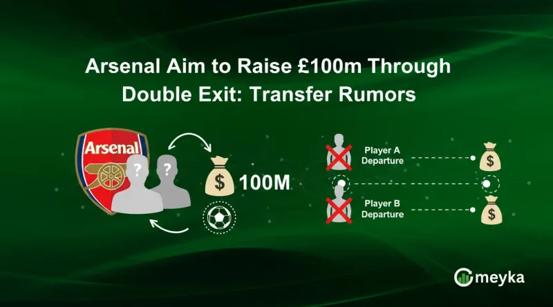 Arsenal Aim to Raise £100m Through Double Exit: Transfer Rumors