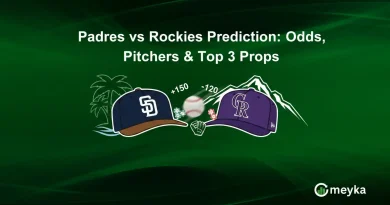 Padres vs Rockies Prediction: Odds, Pitchers & Top 3 Props