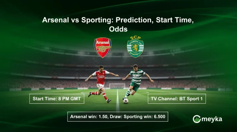 Arsenal vs Sporting: Prediction, Start Time, TV Channel, Live Stream, Team News and Odds