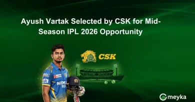 Ayush vartak Selected by CSK for Mid-Season IPL 2026 Opportunity