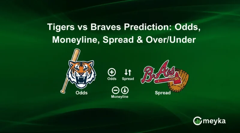 Tigers vs Braves Prediction: Odds, Moneyline, Spread & Over/Under