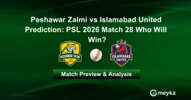 Peshawar Zalmi vs Islamabad United Prediction: PSL 2026 Match 28 Who Will Win?