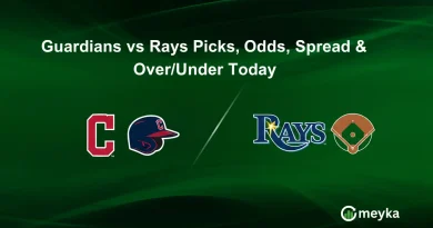 Guardians vs Rays Picks, Odds, Spread & Over/Under Today