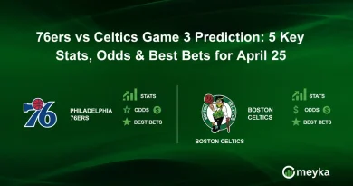 76ers vs Celtics Game 3 Prediction: 5 Key Stats, Odds & Best Bets for April 25