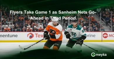 Flyers Take Game 1 as Sanheim Nets Go-Ahead in Third Period