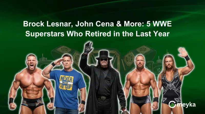 Brock Lesnar, John Cena & More: 5 WWE Superstars Who Retired in the Last Year