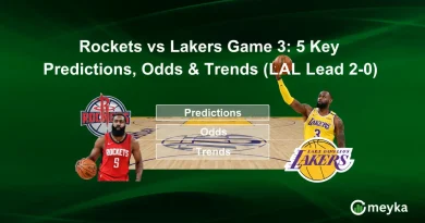 Rockets vs Lakers Game 3: 5 Key Predictions, Odds & Trends (LAL Lead 2-0)